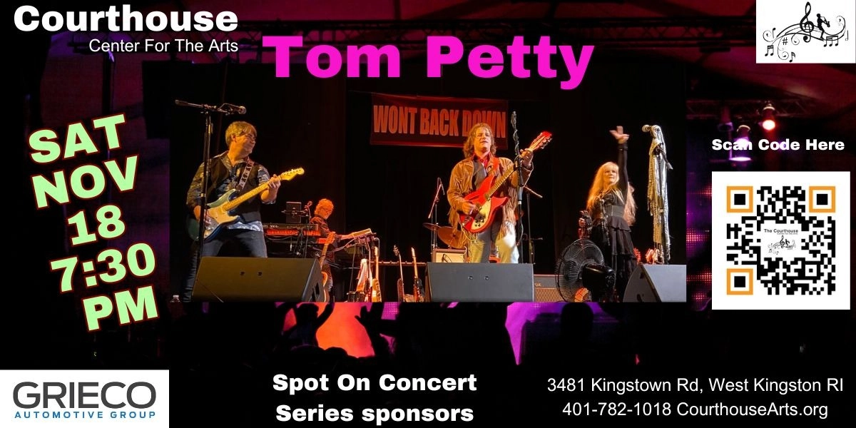 Event image for Tom Petty-Won't Back Down SAT 11-18-23 7:30PM