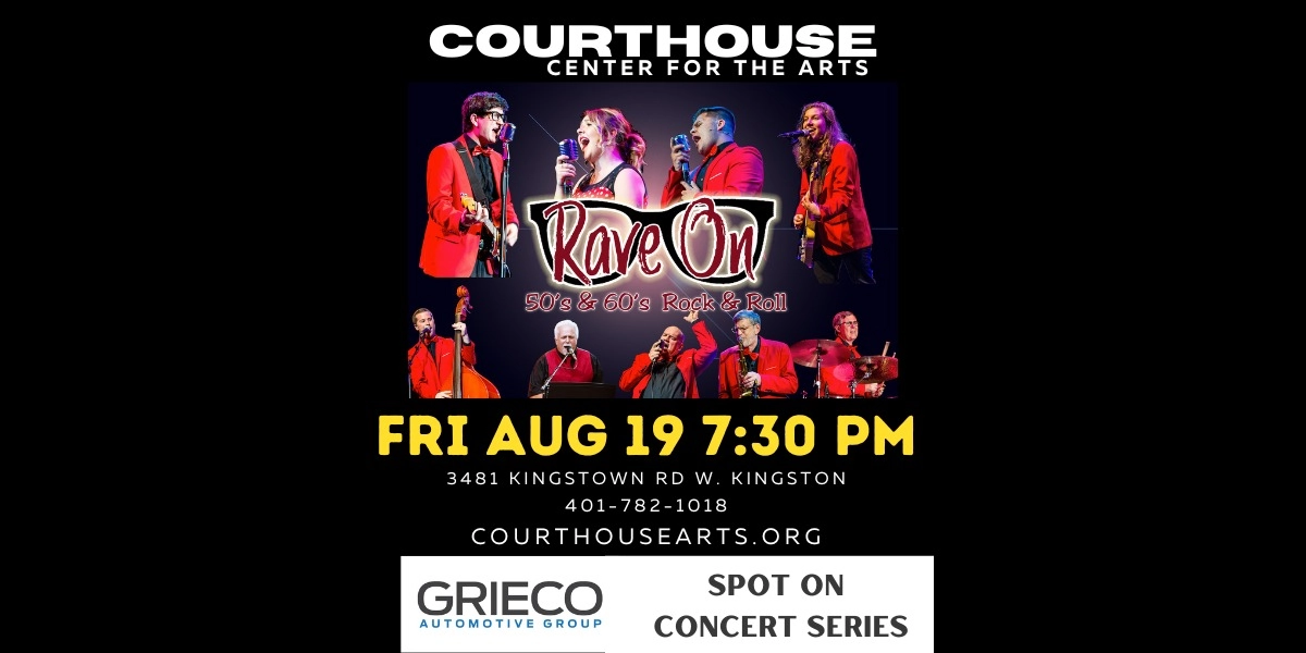 Event image for Rave On- 50's and 60's Rock & Roll 8/19/22