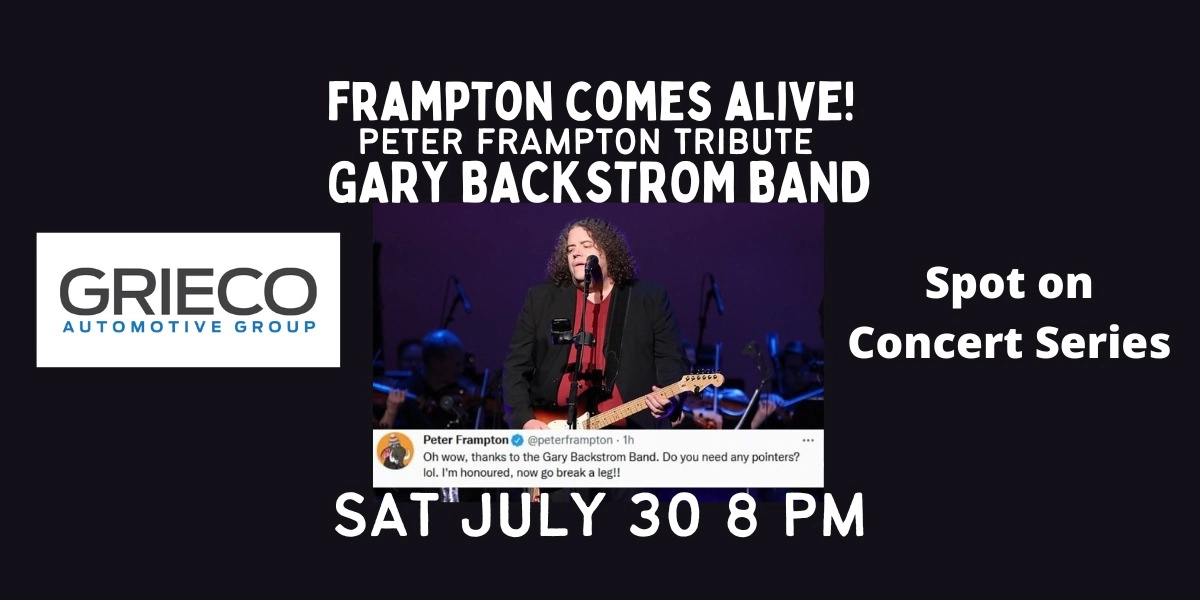 Event image for Frampton Comes Alive! - Gary Backstrom Band