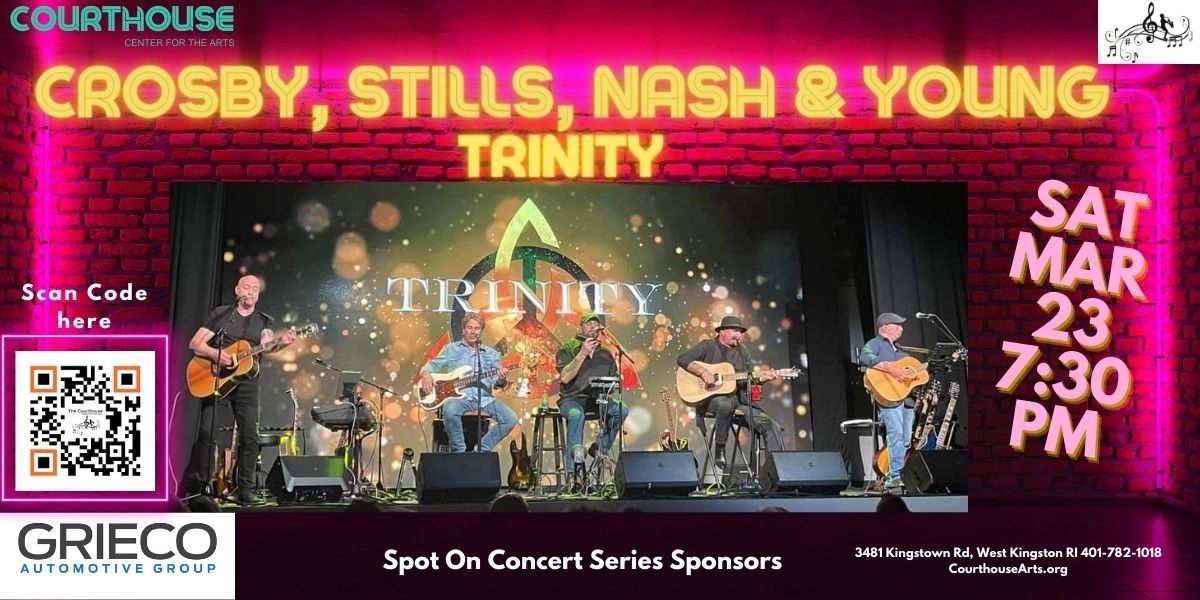 Event image for Crosby, Stills, Nash & Young - Trinity 3/23/24 SAT 7:30PM