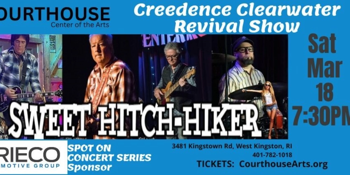 Event image for Creedence Clearwater Revival - Sweet Hitch Hiker 3/18/23