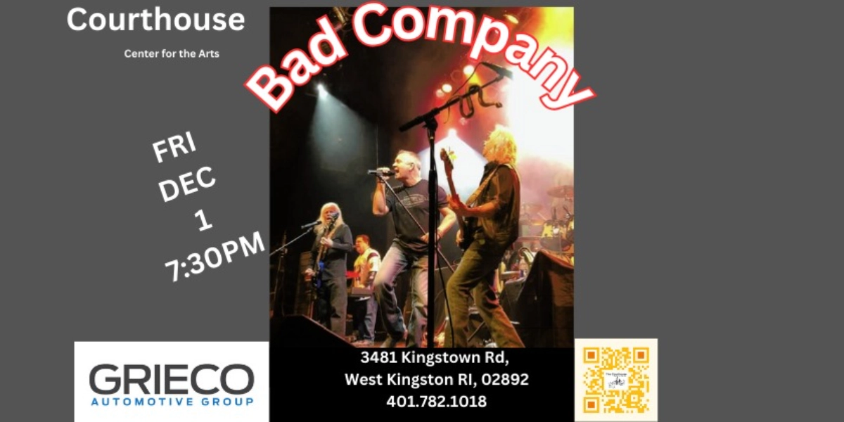 Event image for BAD COMPANY- ROCK STEADY FRI 12/1/23