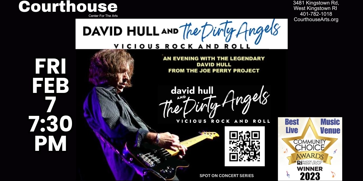Event image for David Hull and the Dirty Angels 2/7 FRI 7:30pm