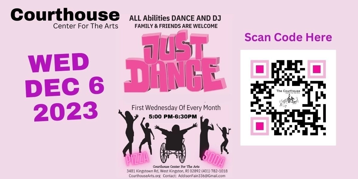Event image for Just Dance All Inclusive FREE DANCE PARTY  Wed 12/6/23 5pm to 7pm