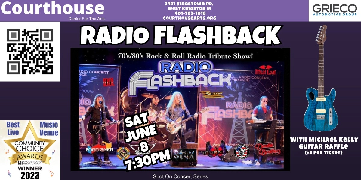 Event image for 70's, 80's Rock Favorites-Radio Flashback-SAT 6/8/24 7:30