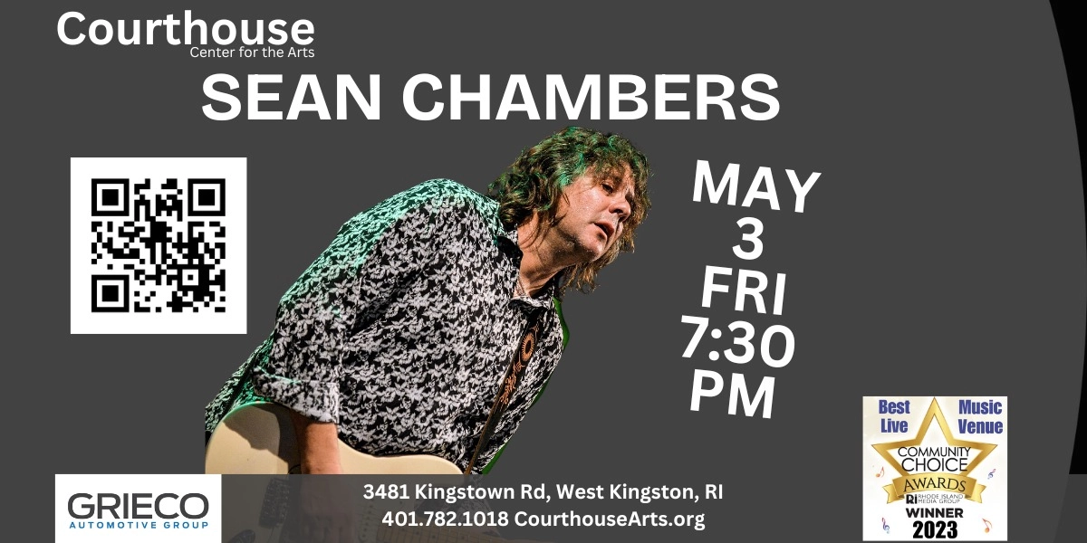 Event image for Sean Chambers & the Savoy Brown Rhythm Section 5/3/24 FRI 7:30 pm