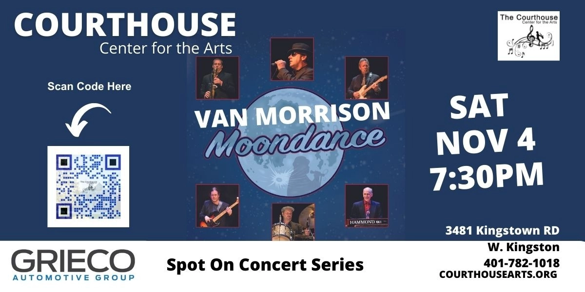 Event image for Van Morrison Tribute- Moondance 11-4-23