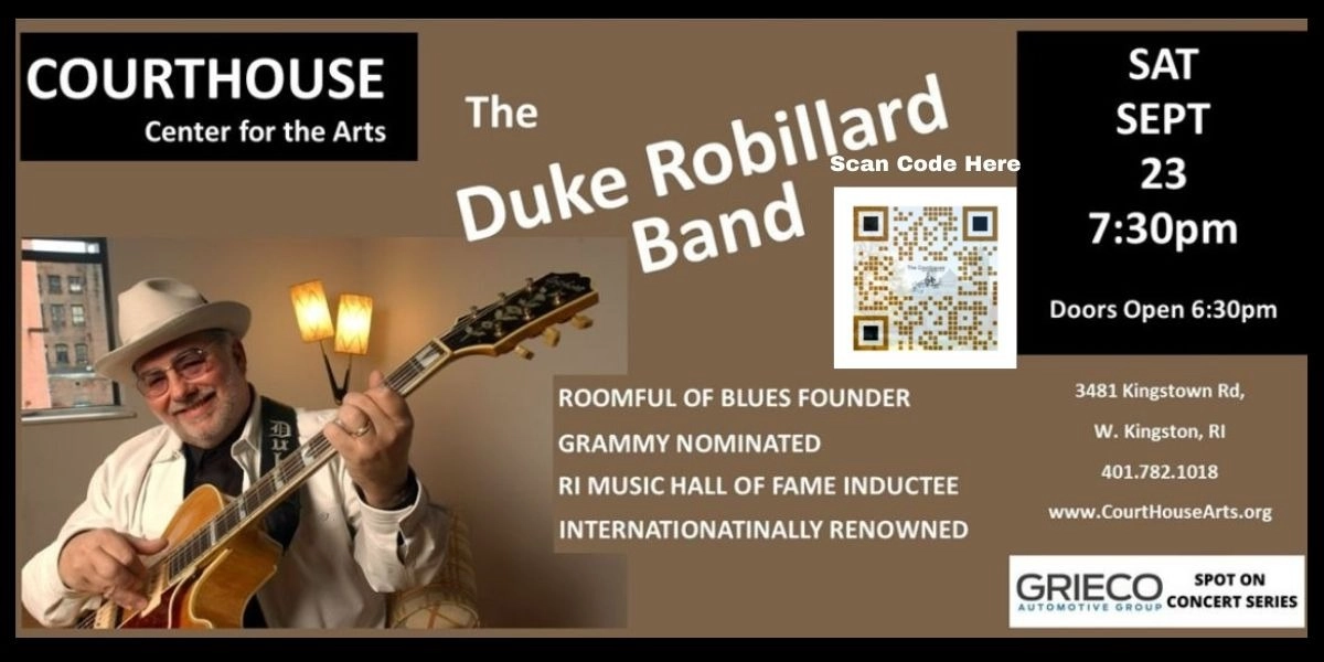 Event image for The Duke Robillard Band 9/23/23 - 7:30PM Saturday