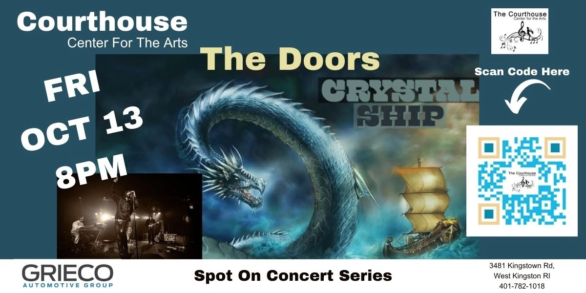 Event image for The Doors - Crystal Ship FRI 10/13/23 8PM