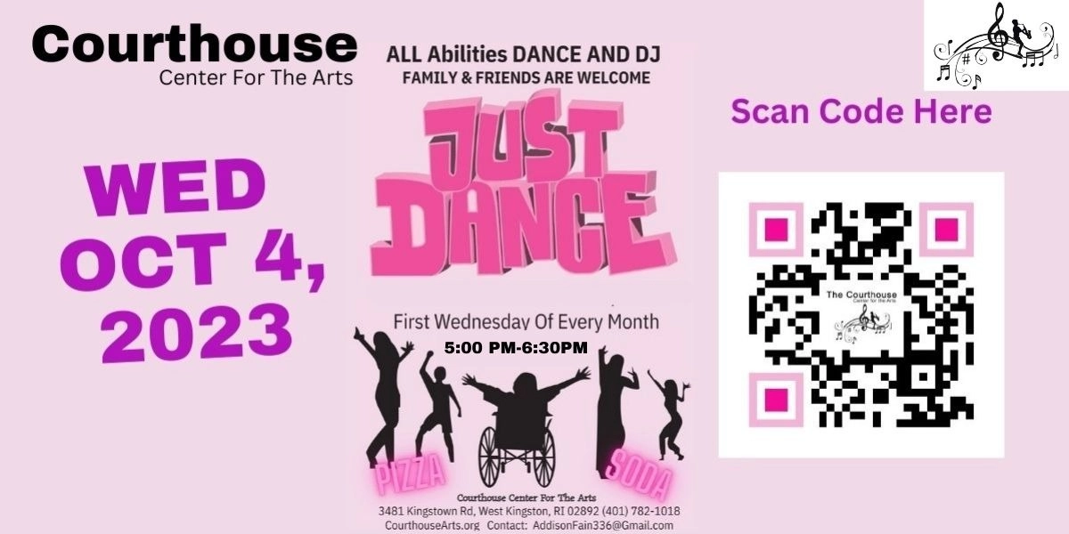 Event image for Just Dance All Inclusive FREE DANCE PARTY  Wed 10/4/23 5pm to 7pm