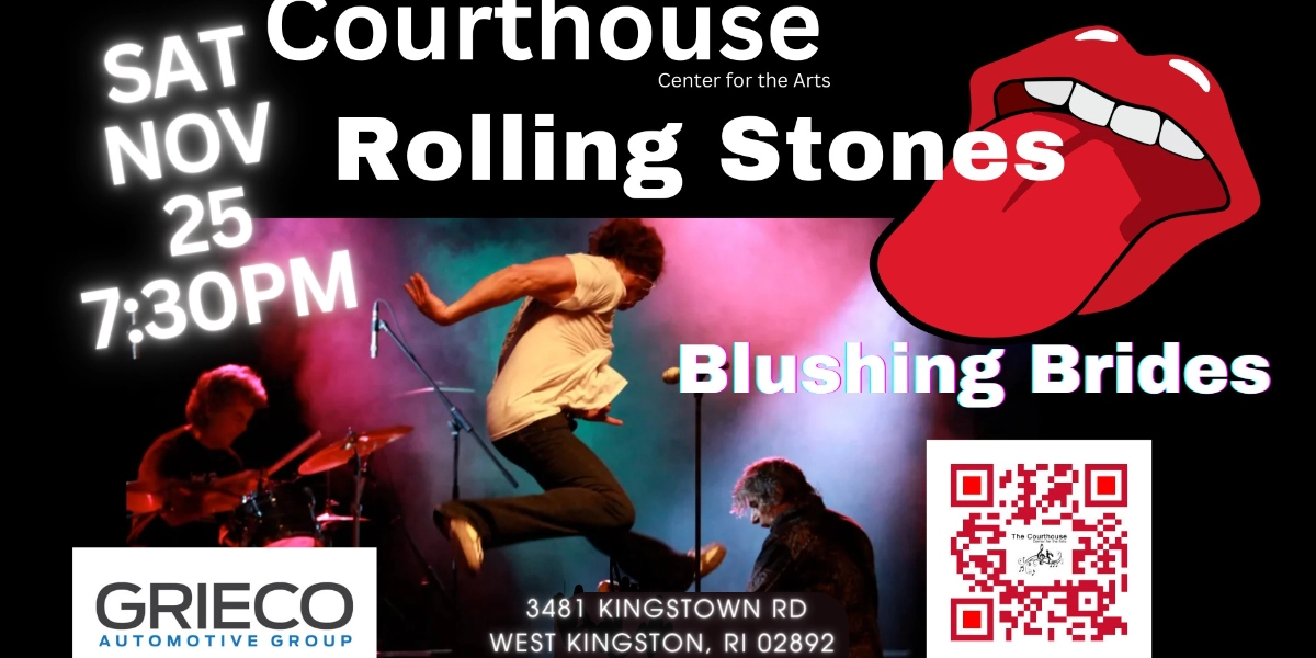 Event image for ROLLING STONES - BLUSHING BRIDES 11/25/23 SAT 7:30PM