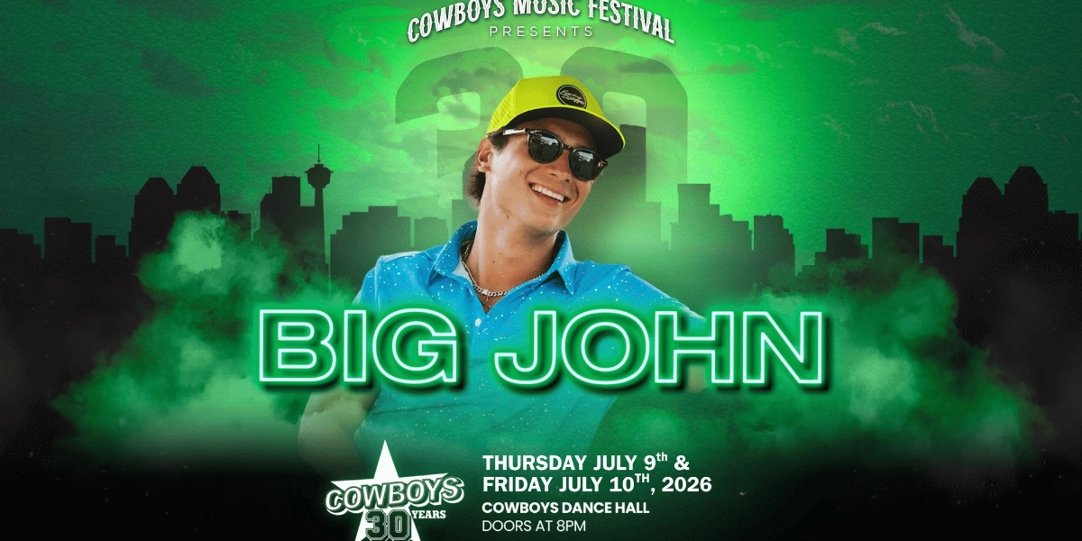 Event image for BIG JOHN | COWBOYS