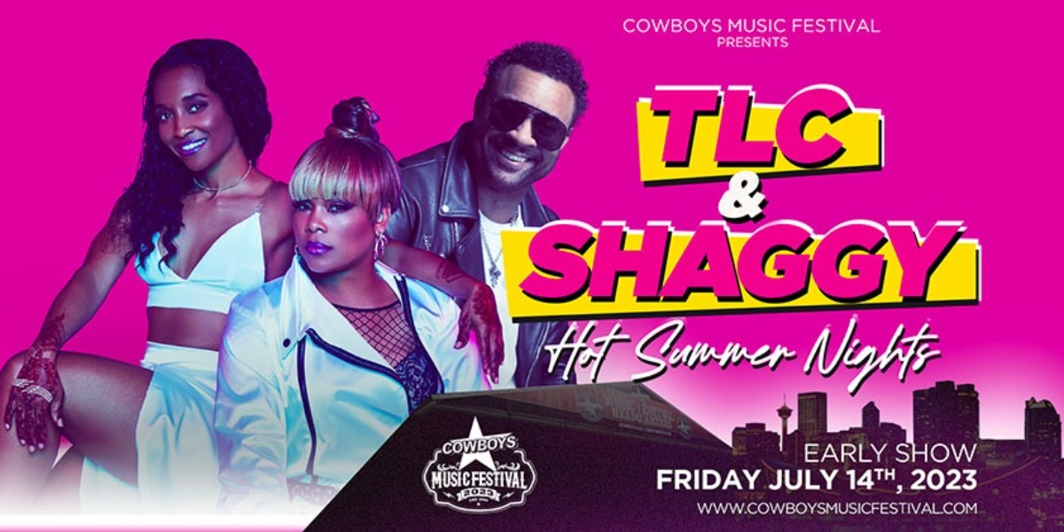 Event image for TLC & SHAGGY | COWBOYS MUSIC FESTIVAL
