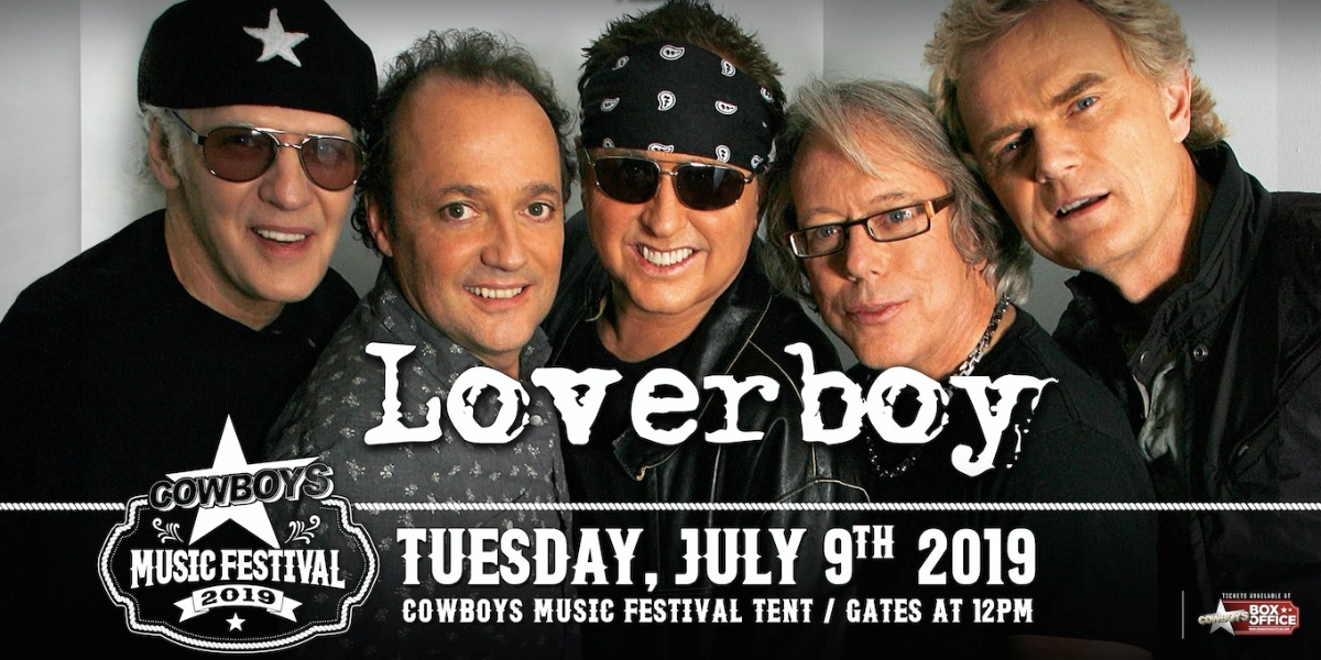 Event image for COWBOYS MUSIC FESTIVAL: LOVERBOY