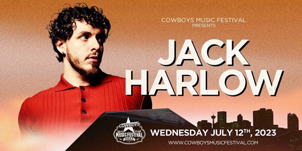 Event image for JACK HARLOW | COWBOYS MUSIC FESTIVAL