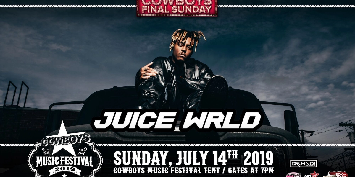 Event image for COWBOYS MUSIC FESTIVAL: JUICE WRLD