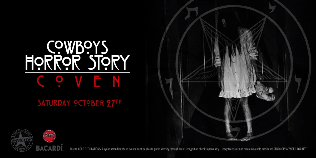 Event image for COWBOYS HORROR STORY: COVEN - Legendary Saturday Halloween Party