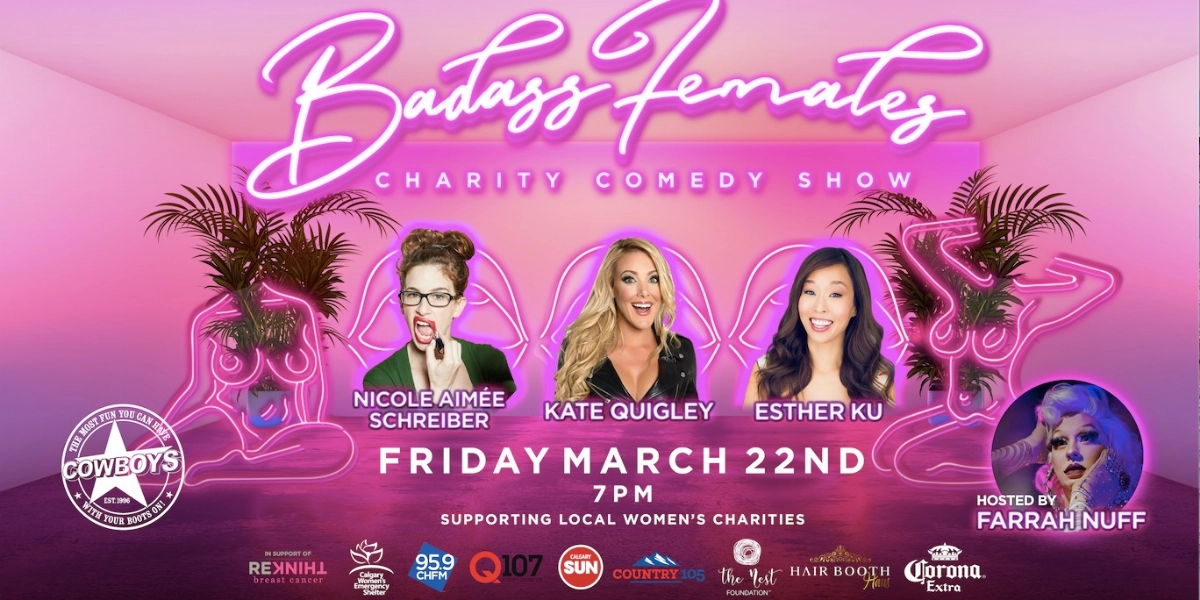 Event image for Badass Females Charity Comedy Show in Support of Women's Health