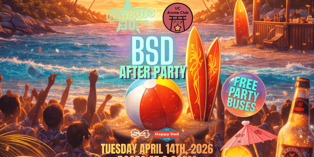 Event image for UOFC ANIME CLUB X COWBOYS BSD BASH