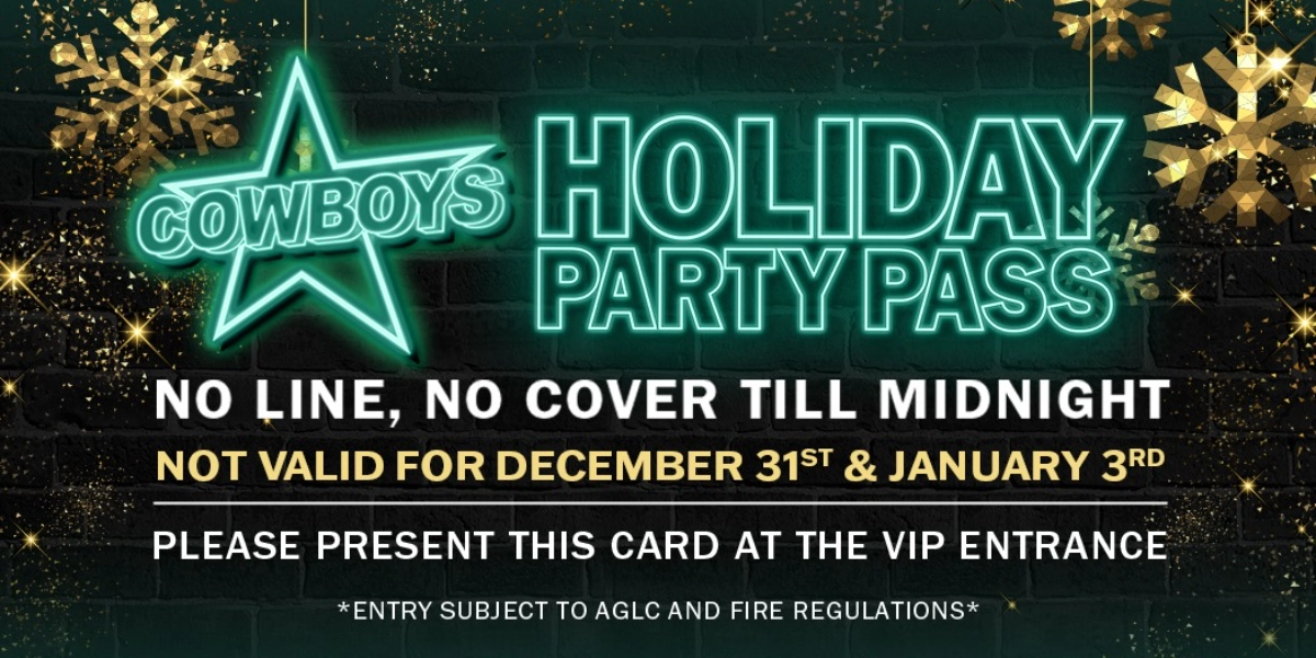 Event image for 2025 HOLIDAY PARTY PASS