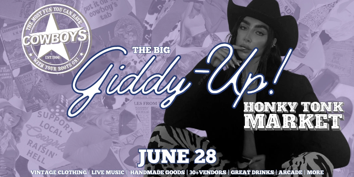 Event image for HONKY TONK MARKET X COWBOYS