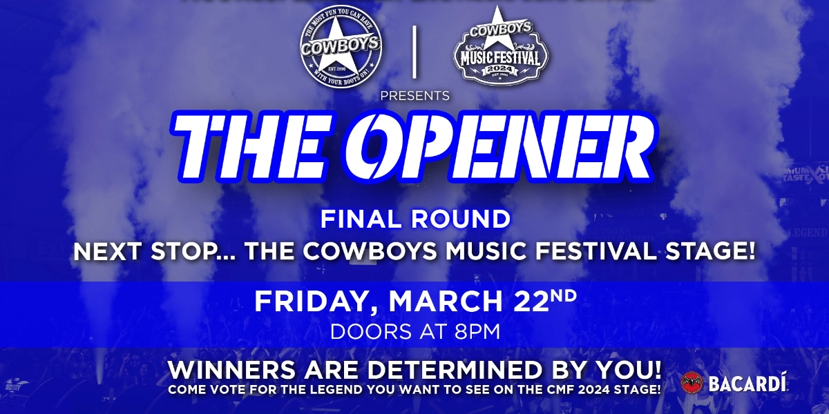 Event image for THE OPENER | FINAL