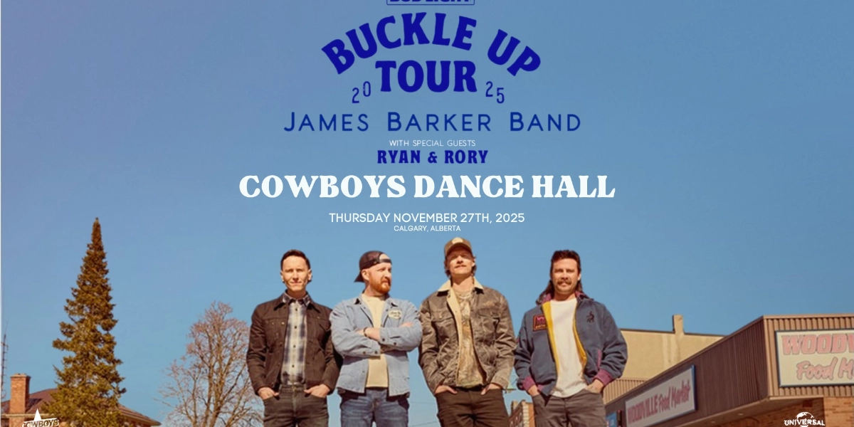 Event image for JAMES BARKER BAND: BUD LIGHT BUCKLE UP TOUR