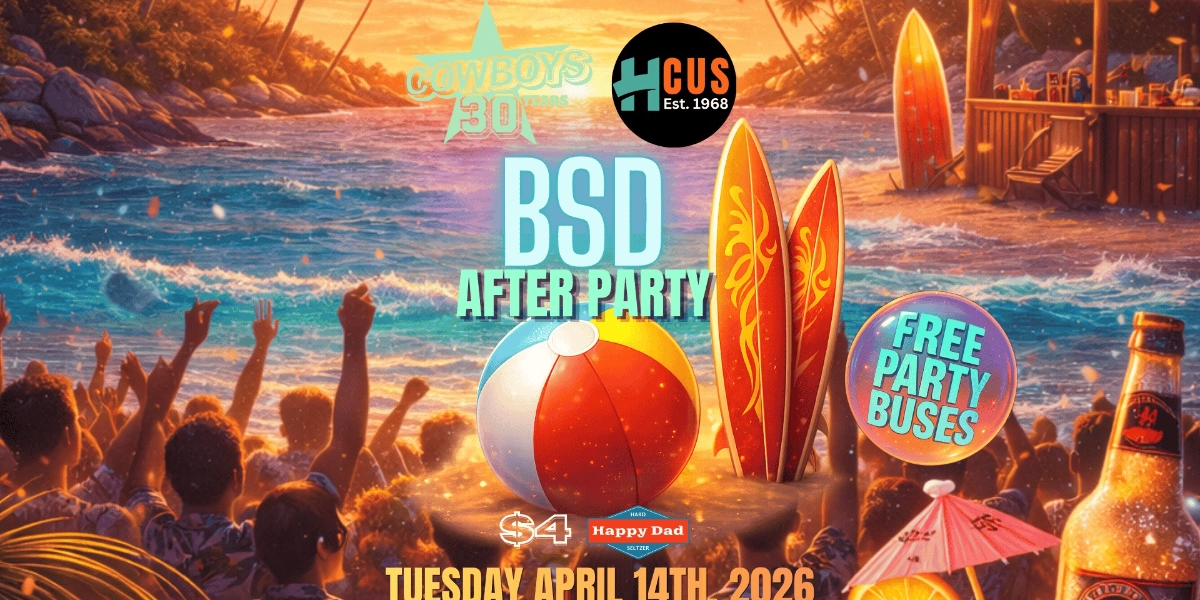 Event image for CUS X COWBOYS BSD BASH