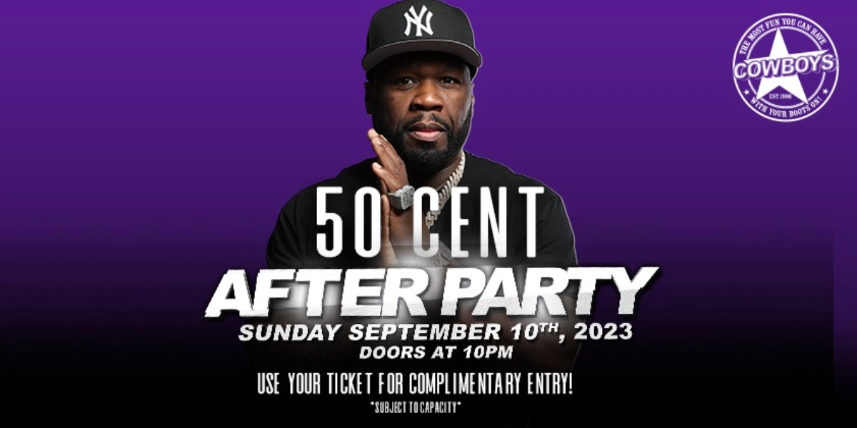 Event image for 50 CENT AFTER PARTY | THURSDAY SEPTEMBER 10TH