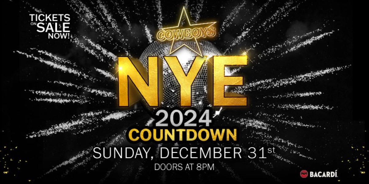 Event image for COWBOYS NYE 2024 COUNTDOWN