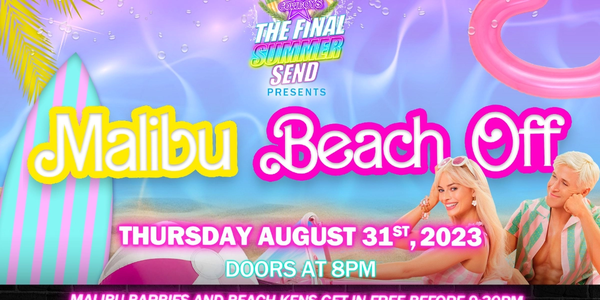 Event image for SUMMER SEND | MALIBU BEACH OFF | AUG 31