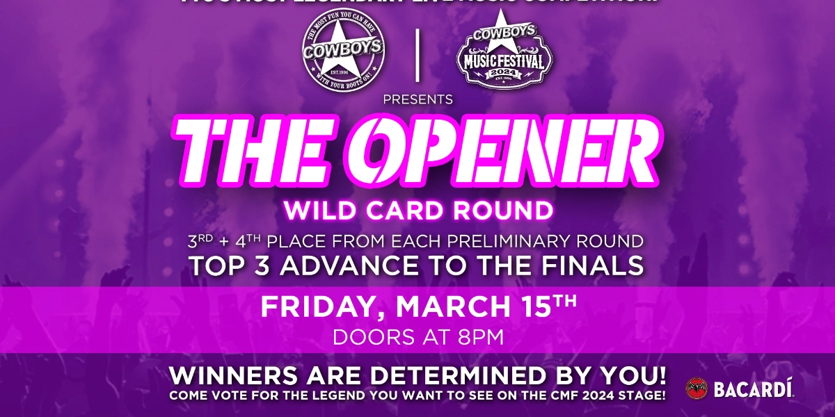 Event image for THE OPENER | WILD CARD ROUND