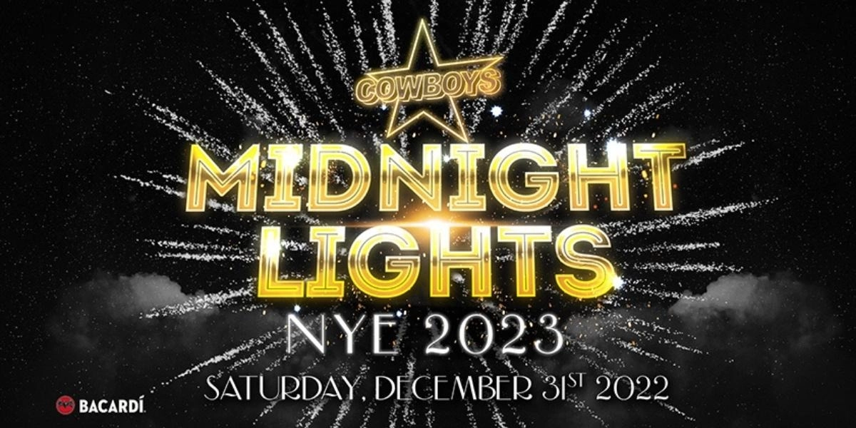 Event image for COWBOYS NYE COUNTDOWN: MIDNIGHT LIGHTS