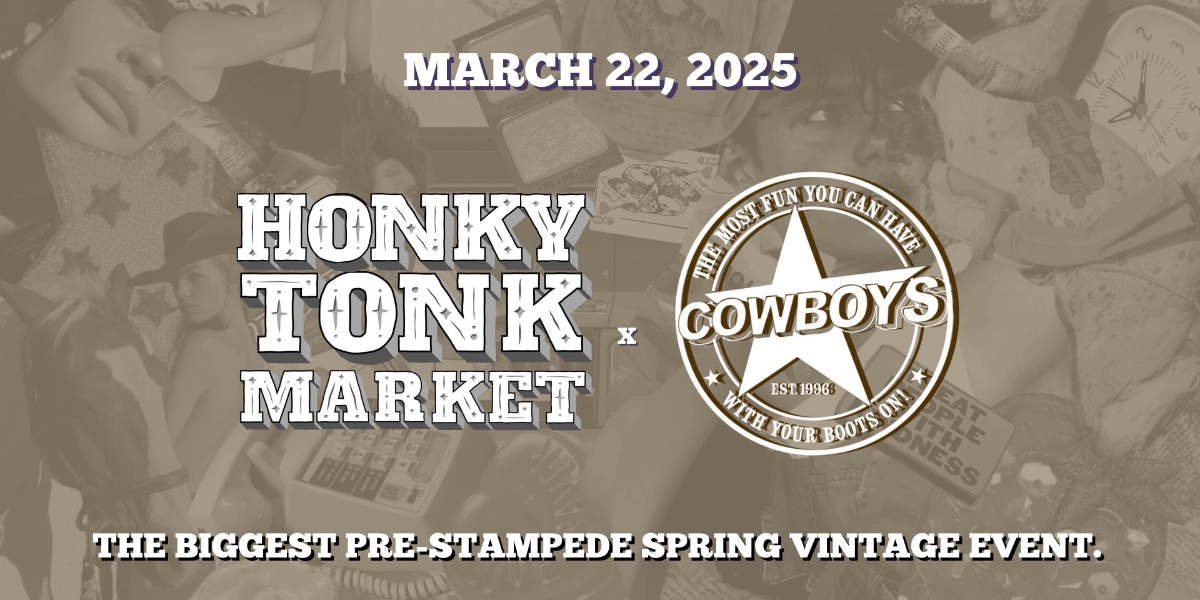 Event image for HONKY TONK MARKET X COWBOYS