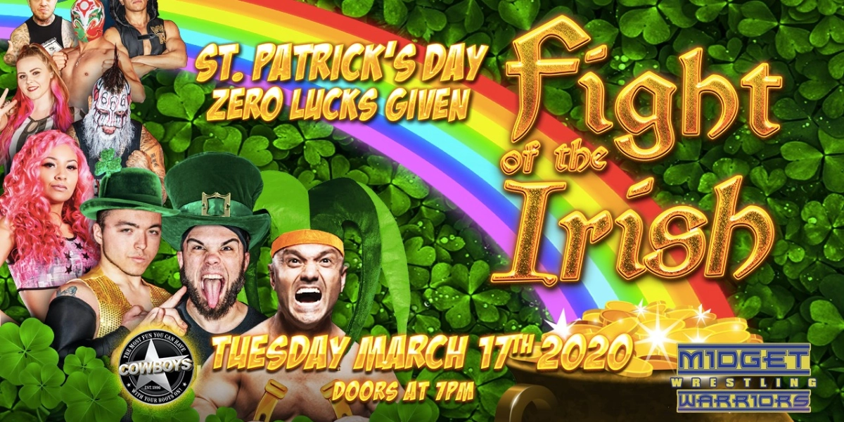 Event image for *** CANCELED *** St. Patrick's Day - Fight Of The Irish