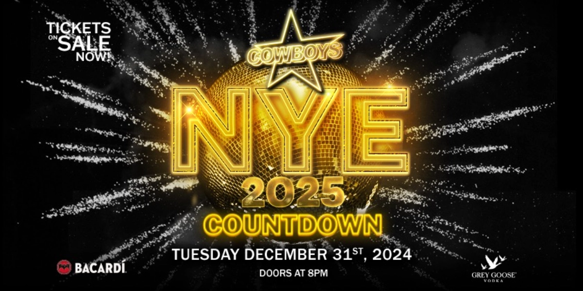 Event image for COWBOYS NYE 2025 COUNTDOWN
