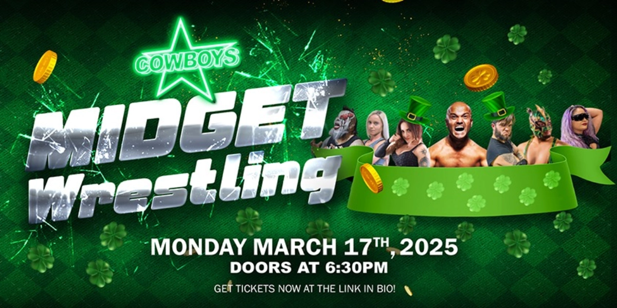 Event image for MIDGET WRESTLING WARRIORS | ST. PATRICKS DAY