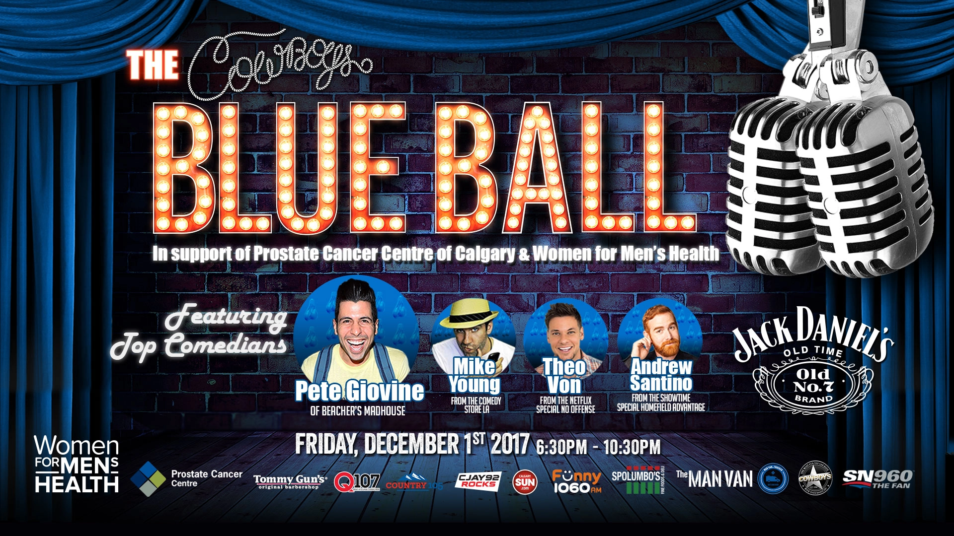 Event image for The Cowboys Blue Ball in Support of Men's Health & Prostate Cancer Centre of Calgary