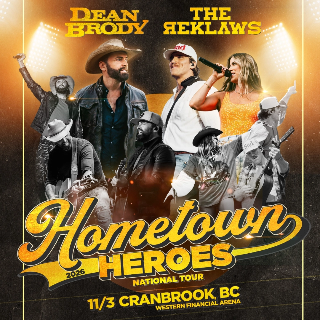Event image for Hometown Heroes featuring Dean Brody and The Reklaws