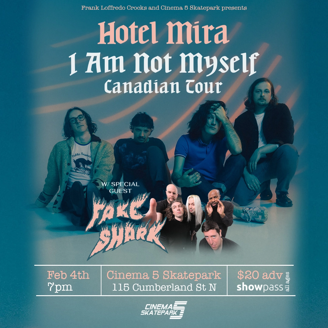 Event image for Hotel Mira with Fake Shark