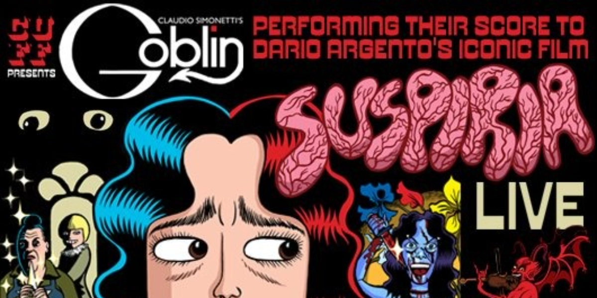 Event image for Claudio Simonetti's Goblin Performing the Live Score to SUSPIRIA