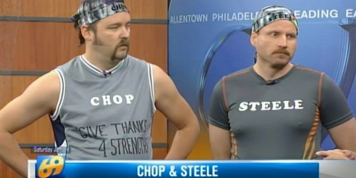 Event image for CHOP & STEELE | FOUND FOOTAGE FESTIVAL DOUBLE BILL