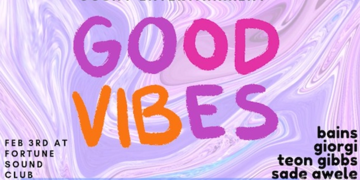 Event image for Teon Gibbs, Giorgi,  & Sade Awele