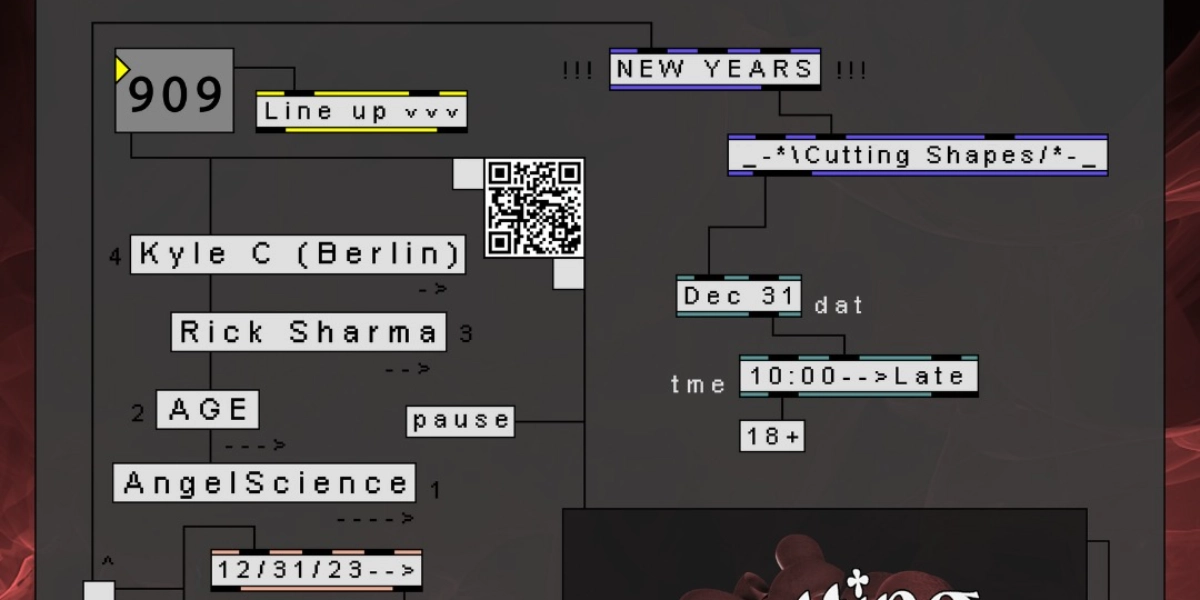 Event image for Cutting Shapes NYE: Kyle C (Berlin)