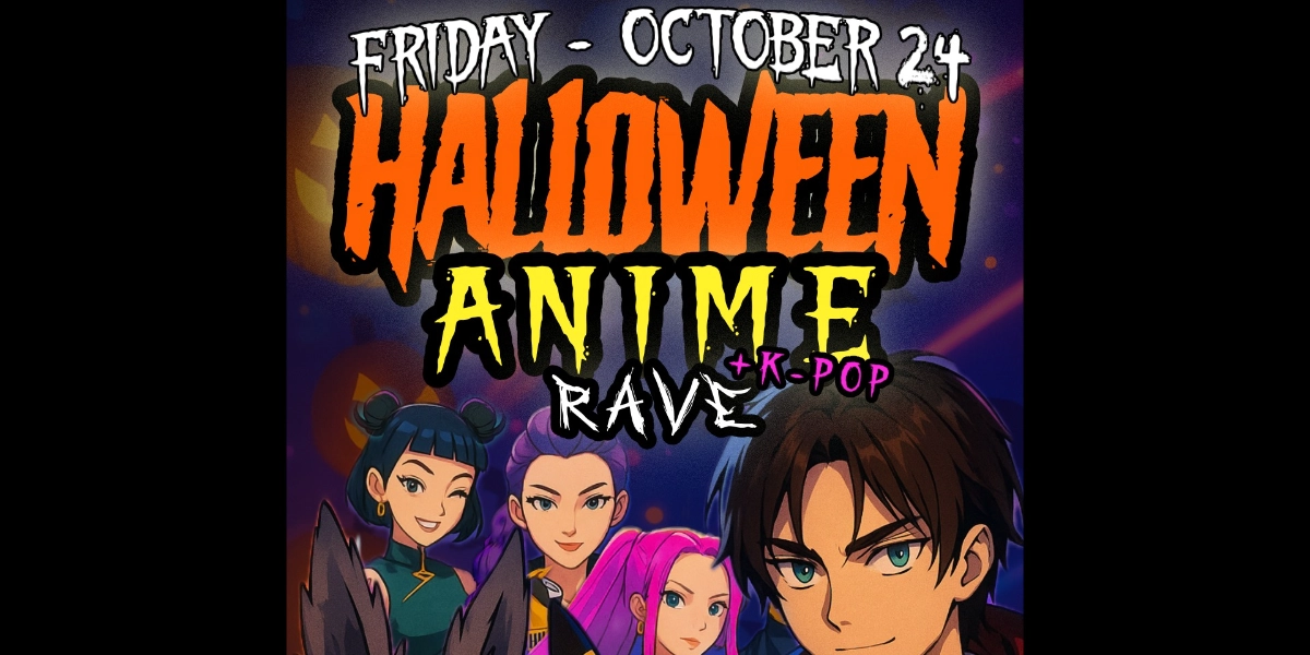 Event image for ANIME & K-POP HALLOWEEN RAVE
