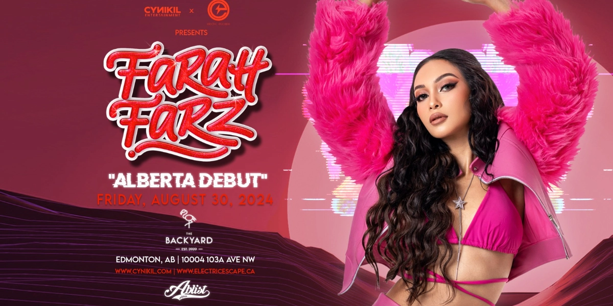 Event image for FARAH FARZ | CYNIKIL ENTERTAINMENT x ELECTRIC ESCAPE