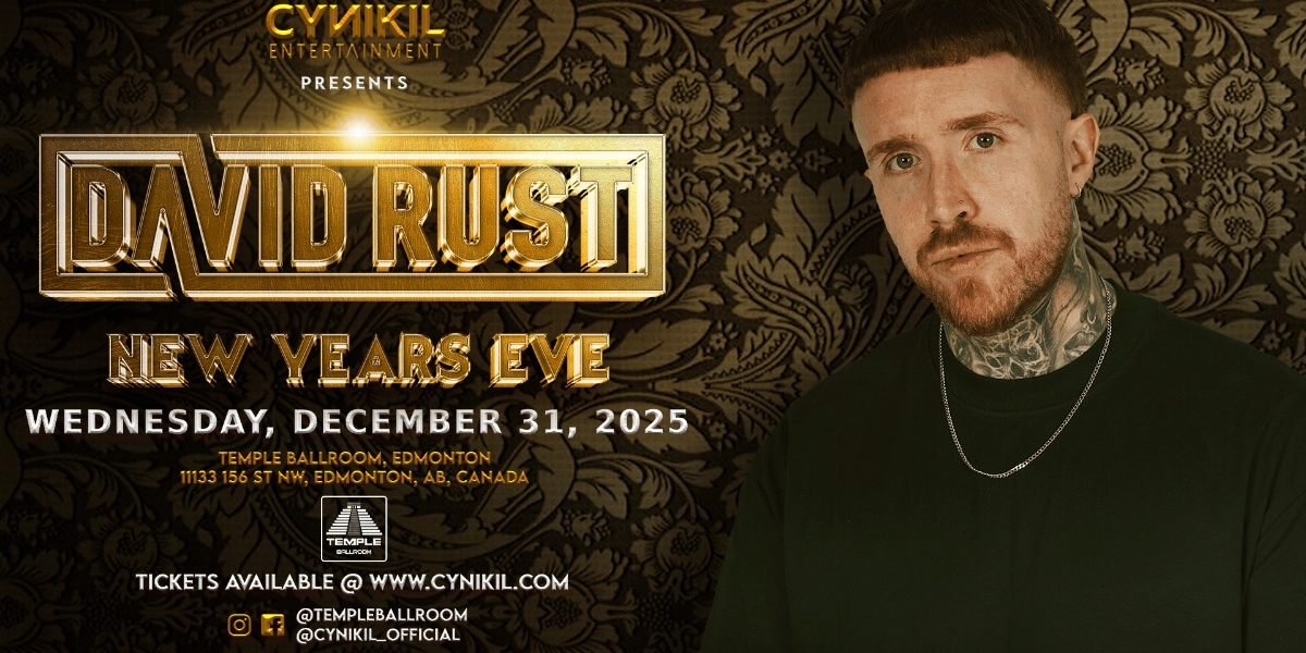 Event image for NEW YEARS EVE RAVE with DAVID RUST, ALOKIN, KAEDER +MORE [HARD BOUNCE + TECHNO]