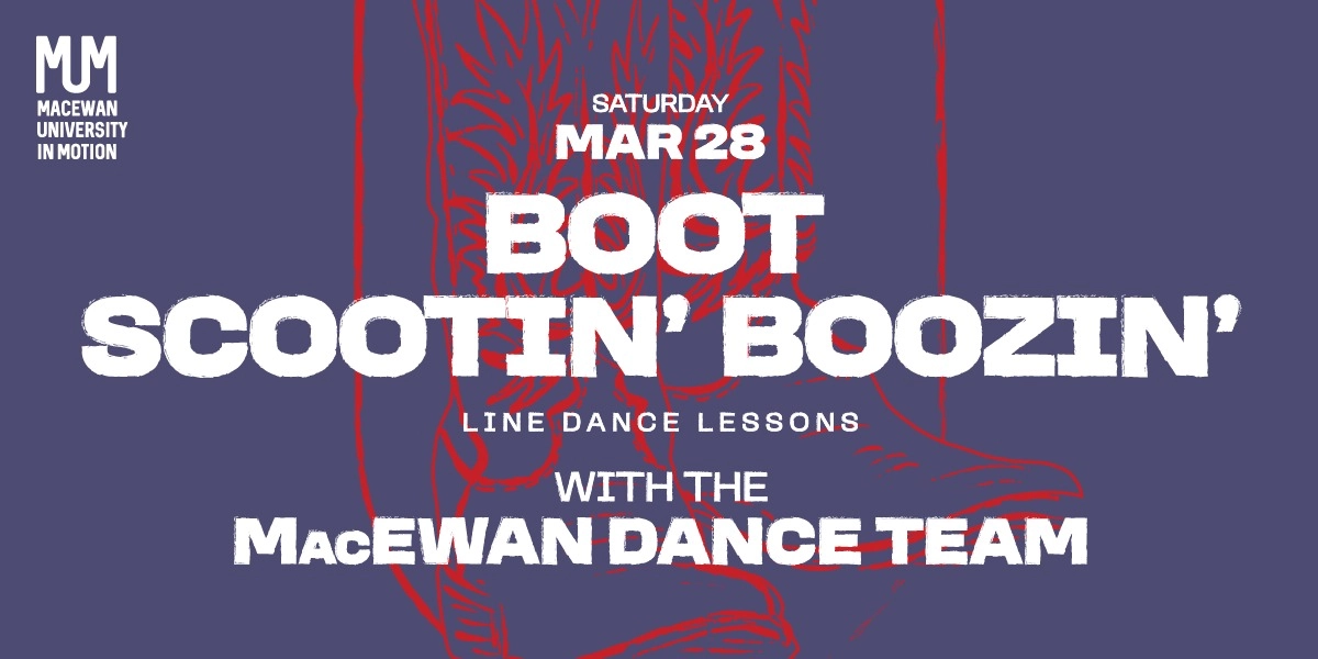 Event image for Boot Scootin' Boozin' - Dance Lessons with MacEwan in Motion