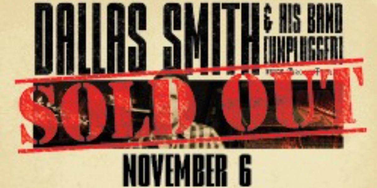Event image for Dallas Smith + His Band: One Night Only (Unplugged)