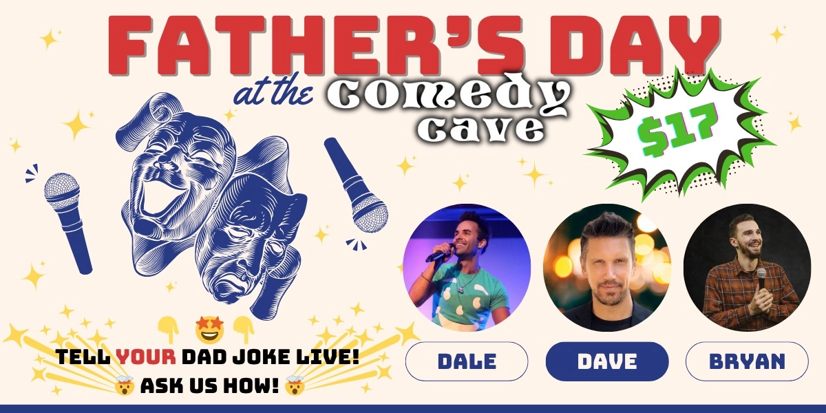 Event image for Father's Day at the Comedy Cave Calgary